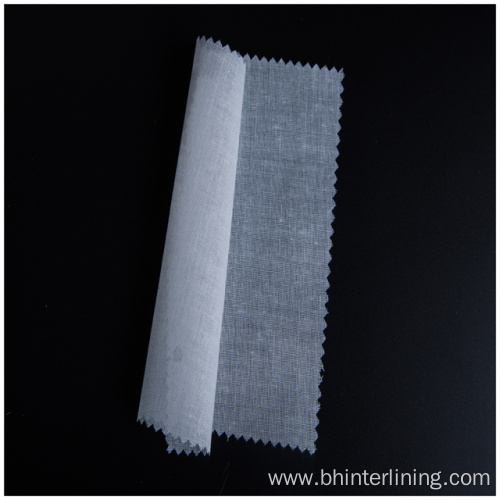 polyester knitted hard hand feeling woven lining fabric